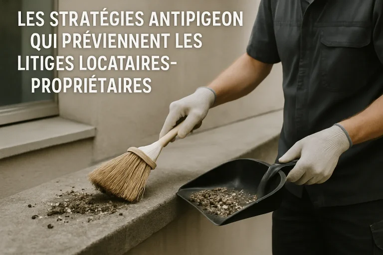 Les Stratégies Antipigeon Qui Préviennent Les Litiges Locataires-Propriétaires